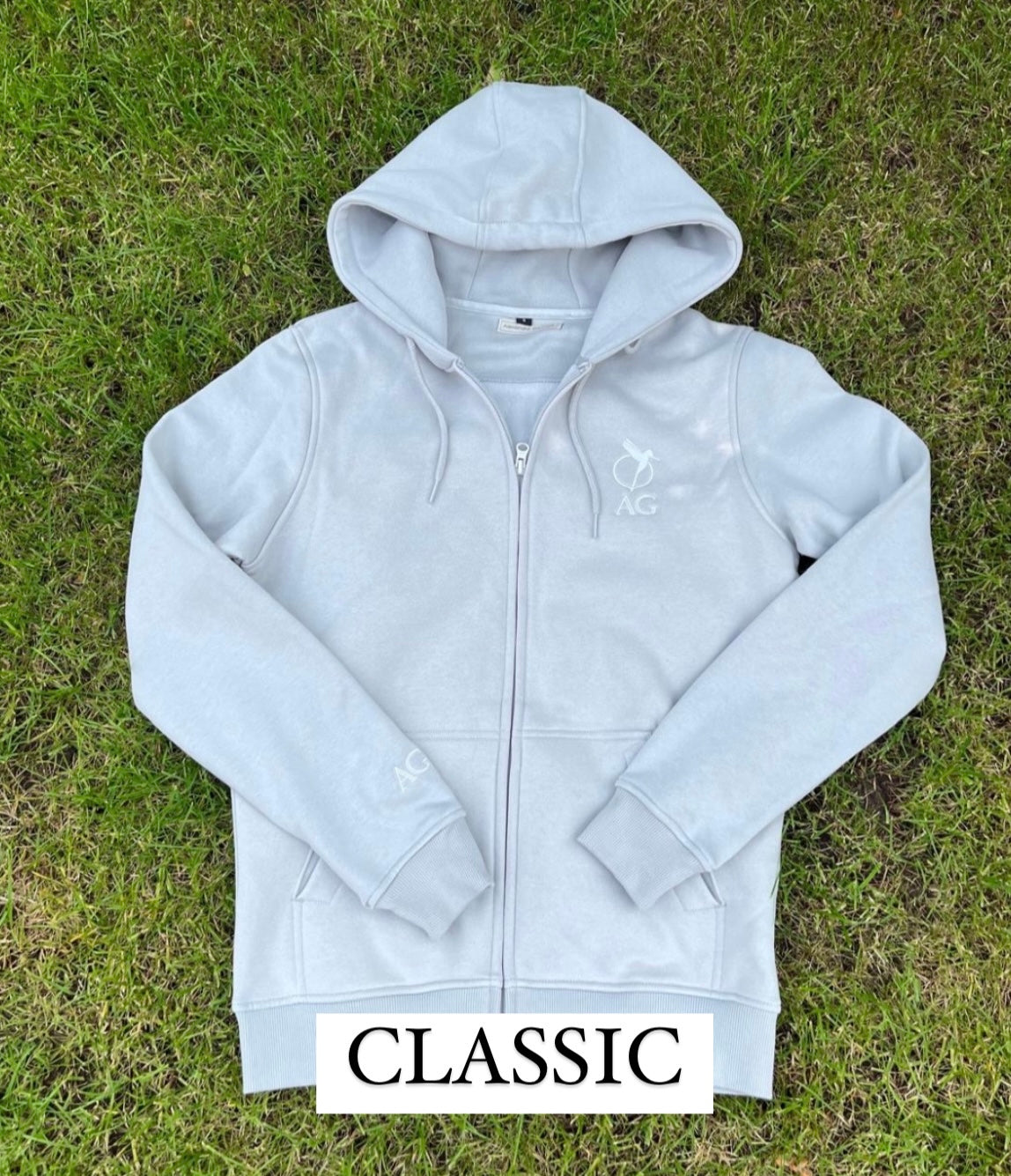 Zip up heavy hoodie