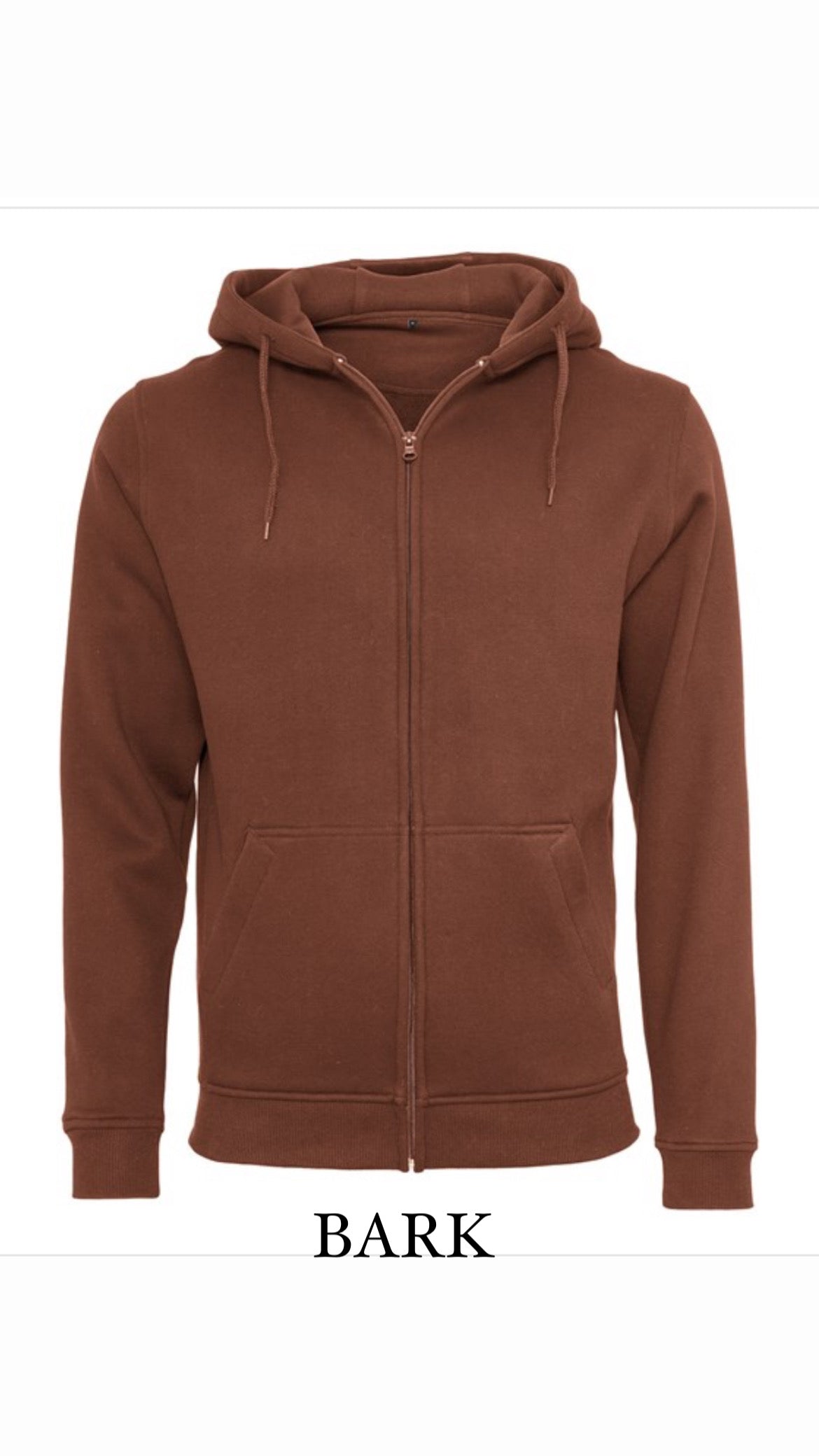 Zip up heavy hoodie
