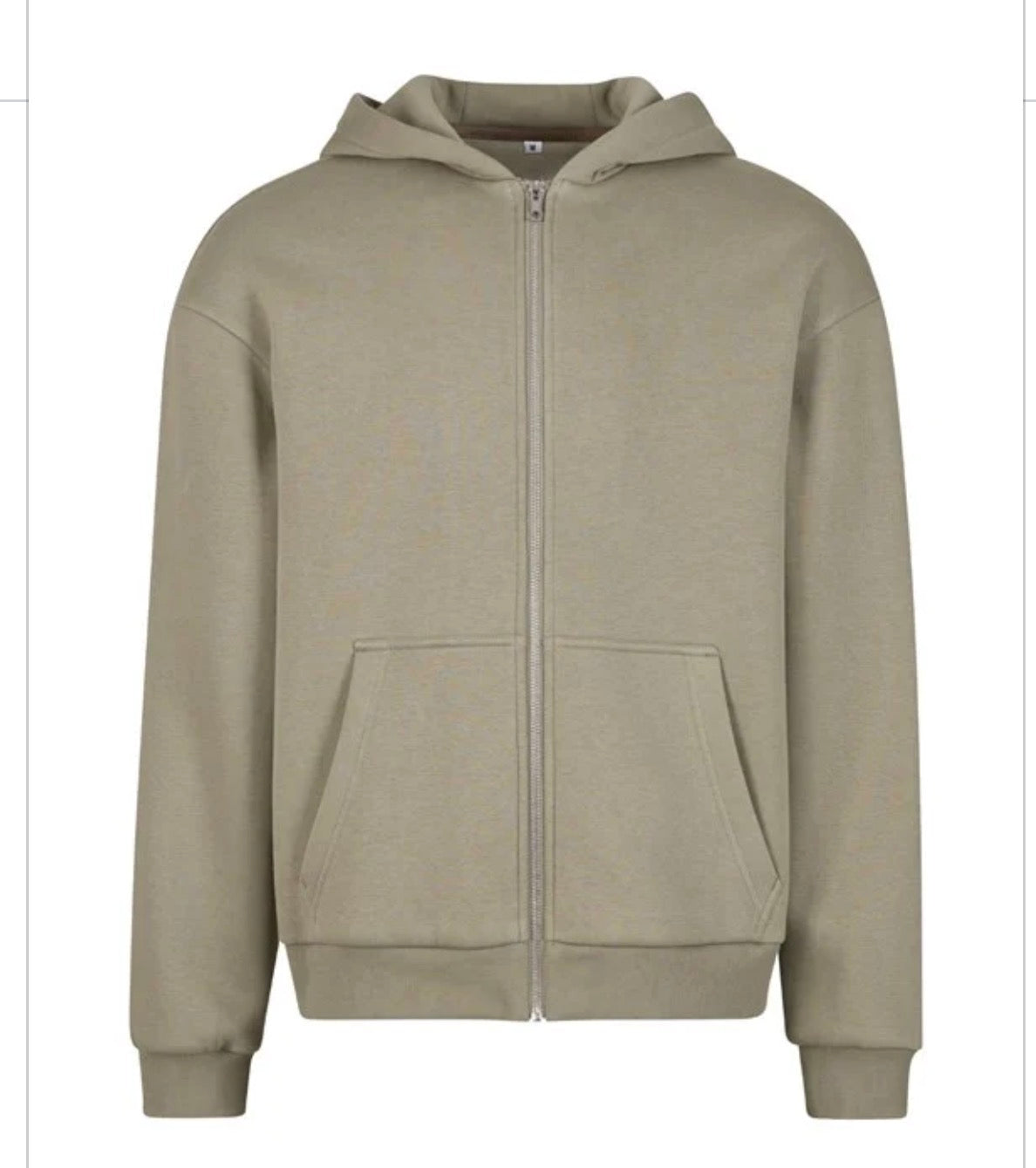 Fluffy zip-up hoodie