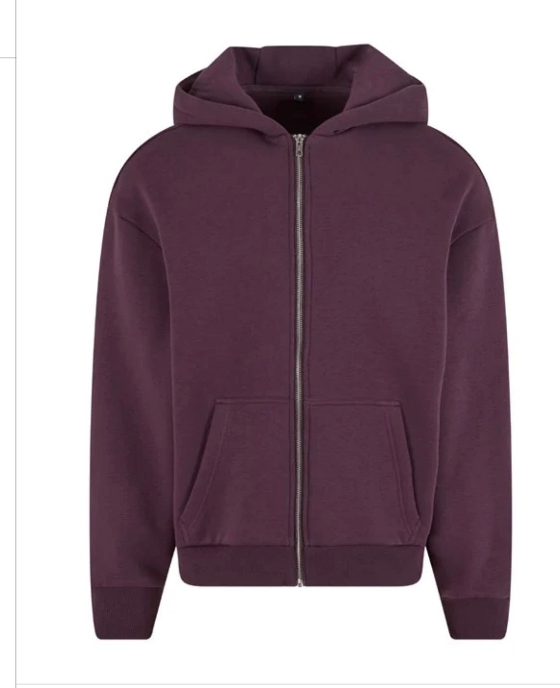 Fluffy zip-up hoodie