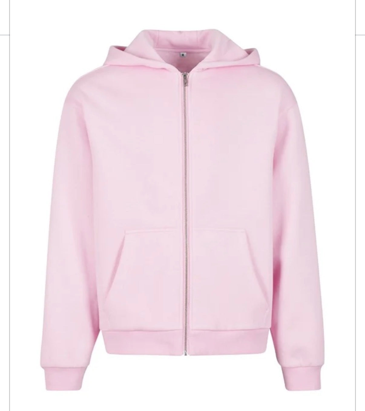 Fluffy zip-up hoodie