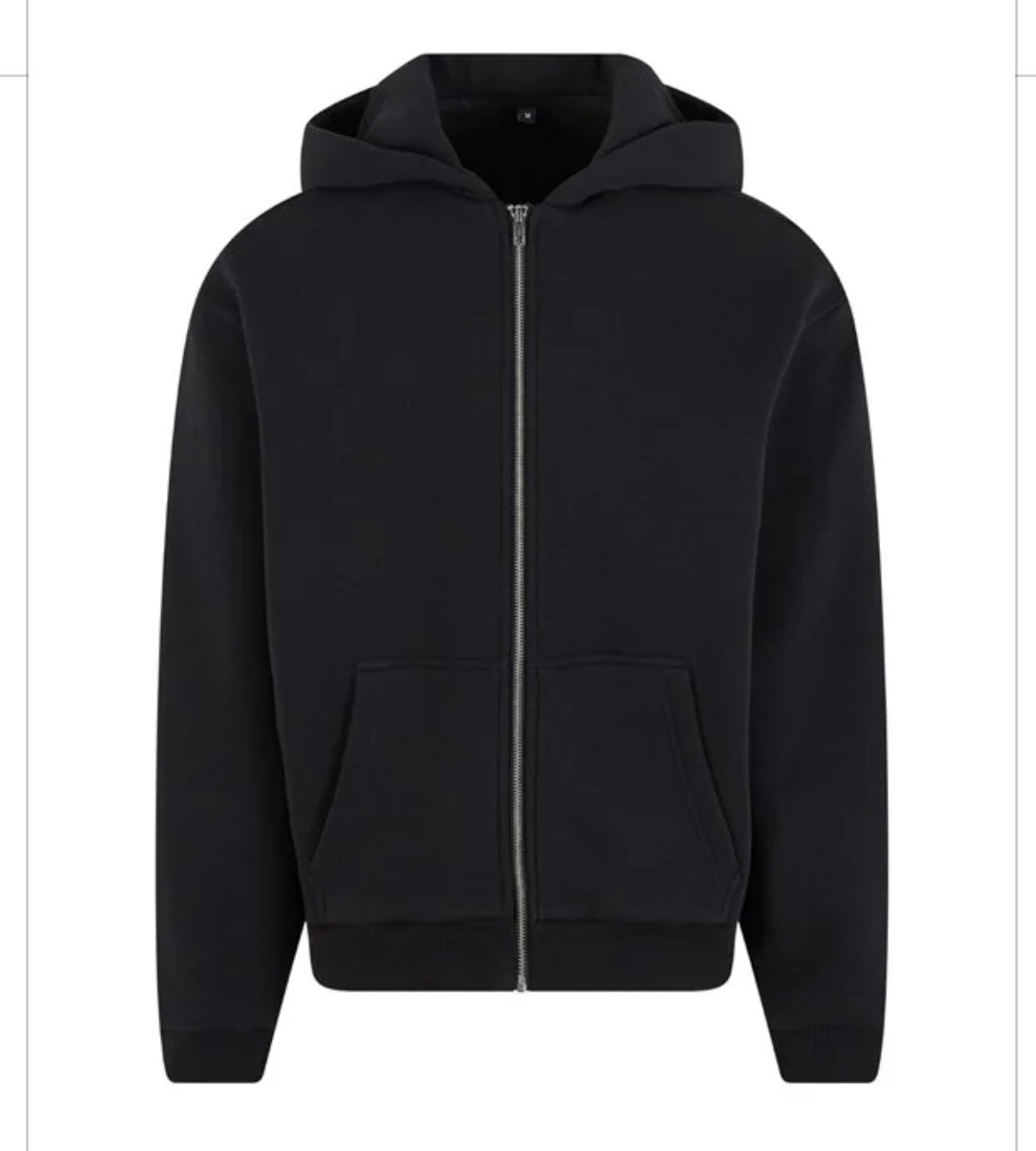 Fluffy zip-up hoodie