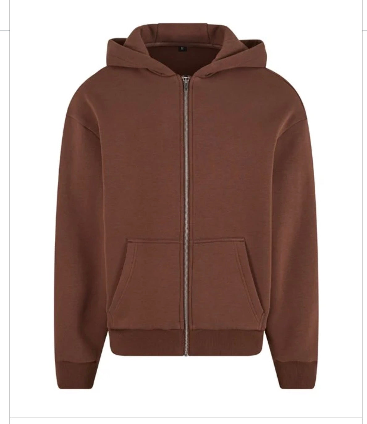 Fluffy zip-up hoodie