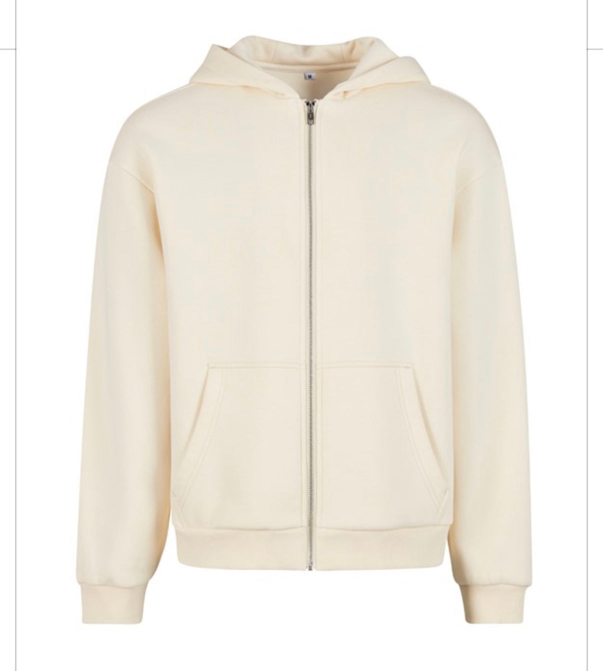 Fluffy zip-up hoodie