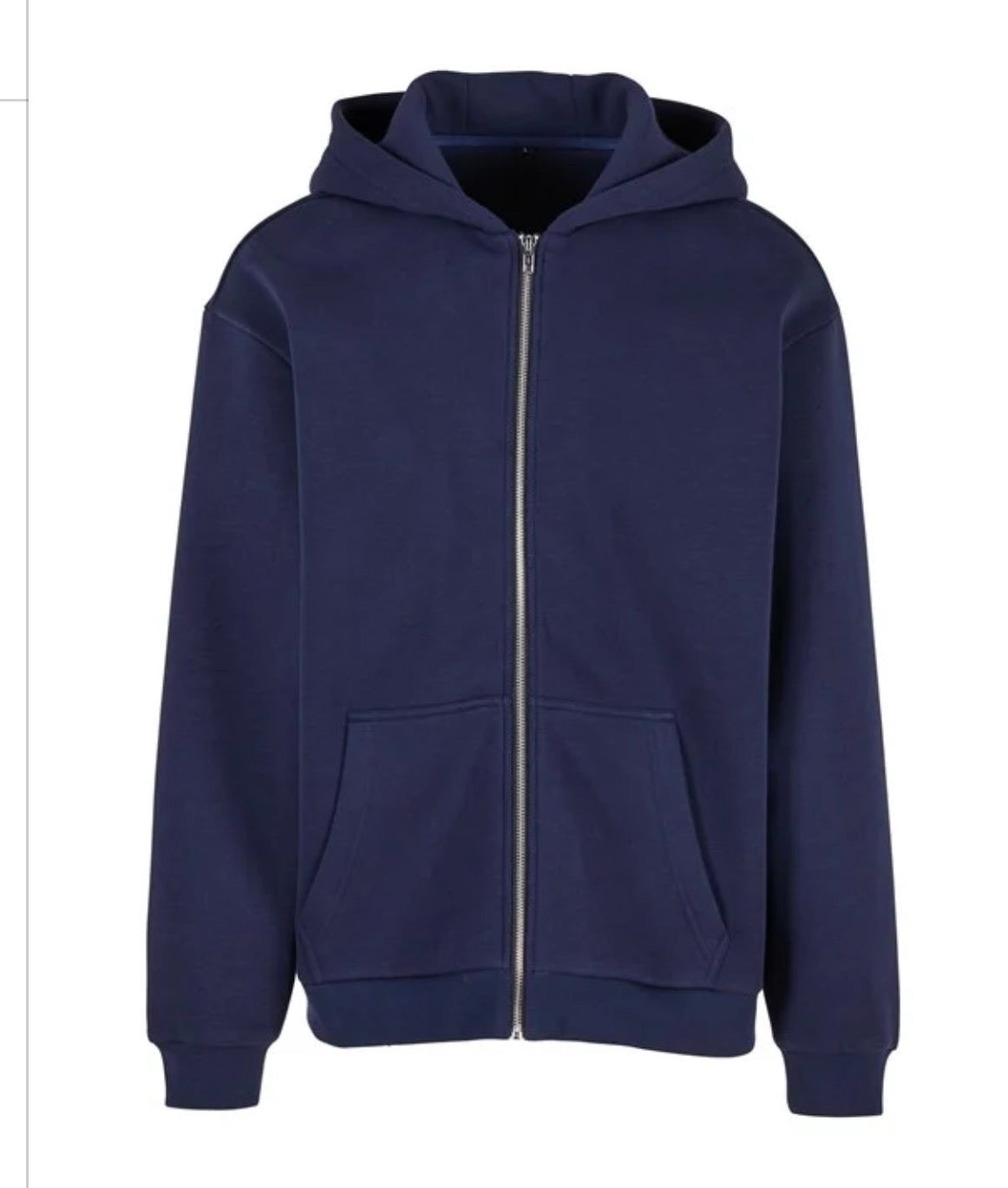 Fluffy zip-up hoodie