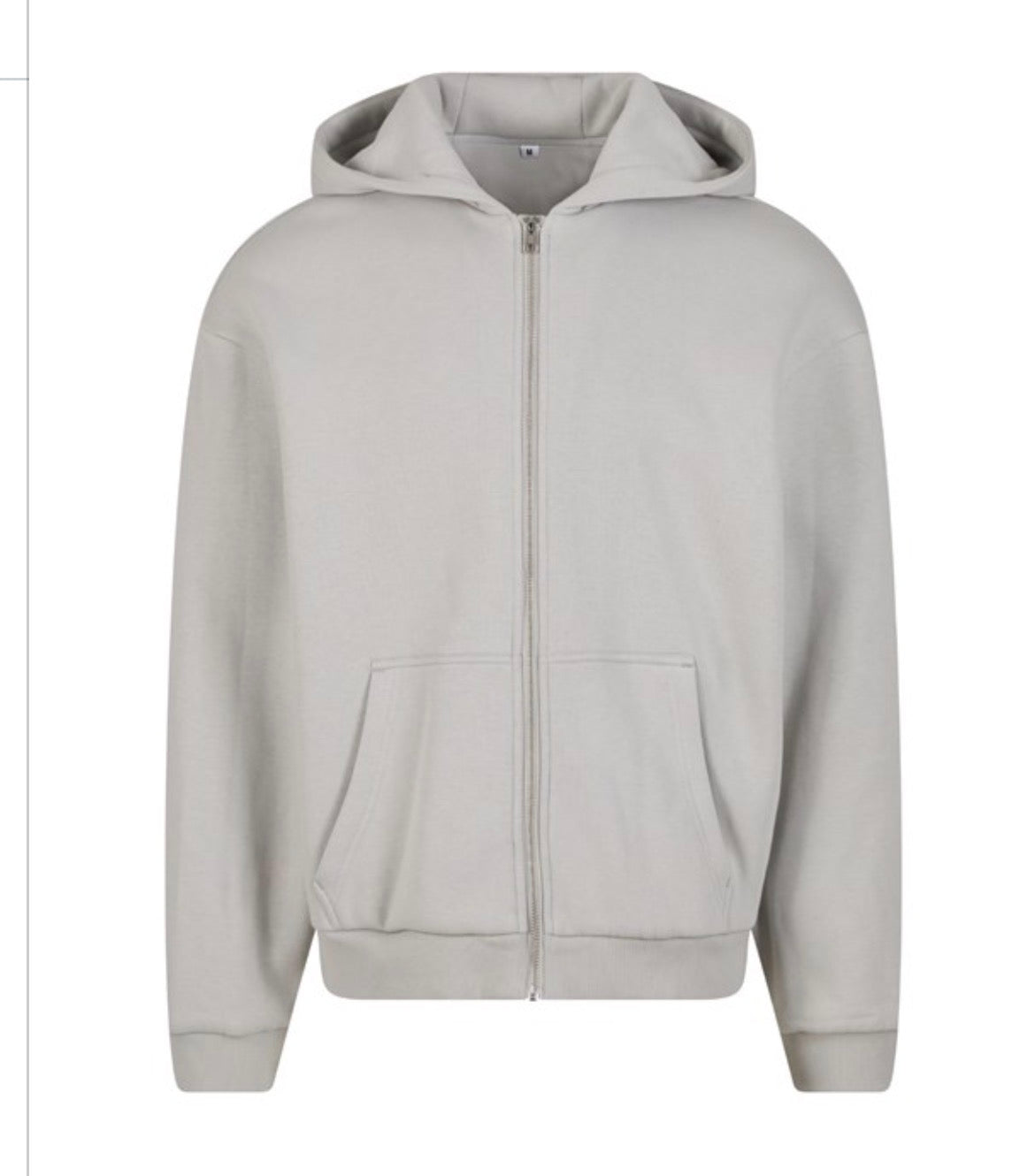 Fluffy zip-up hoodie